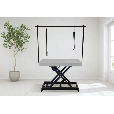 Table de toilettage Vivog I-design texture pailletée - Minéral