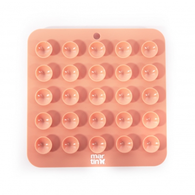 Tapis de léchage "trio" silicone pour chien et chat - rose 4