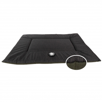 Tapis plat et confortable pour chien - Collection Real Dreamer - Anthracire/Kaki