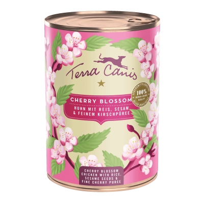 Terra Canis Fleurs de Cerisier 400g (x6)