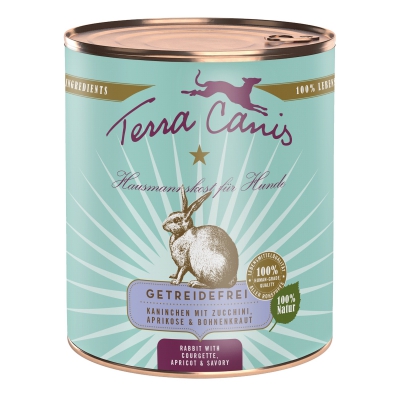 Terra Canis Grain Free 6x - Lapin - 800g