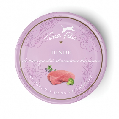 Terra Felis - Nourriture pour Chat - Dinde - x12