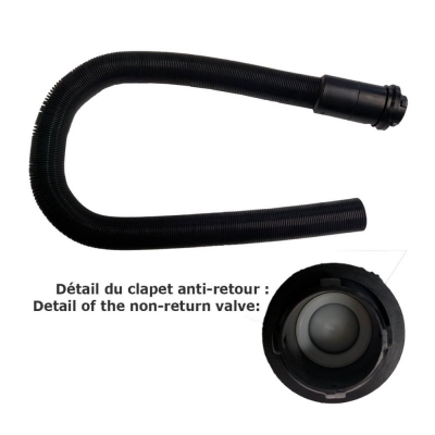 Tuyau avec clapet pour tapi SPA du SC2700, EQ10121 et EQ10122