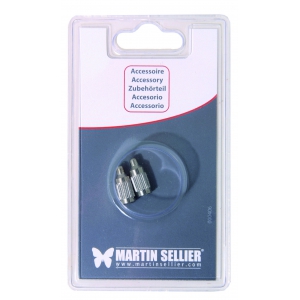 2 électrodes pour collier éducateur pour chien - Effitek - longues