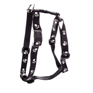 Harnais en nylon - Pattes - 70/90cm - 2.5cm - noir