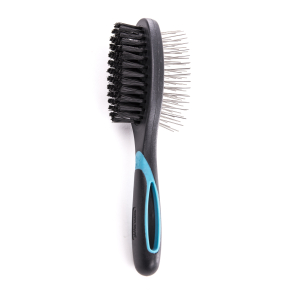 Brosse double pneumatique