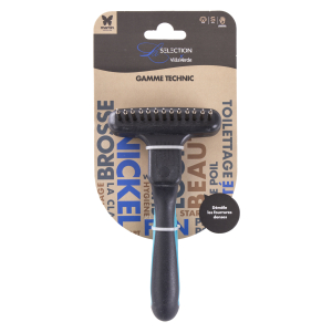 Dog curry comb - S