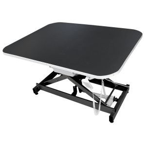 Table de massage électrique - BOIS - 130x100cm - noir