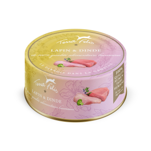Terra Felis lapin dinde - 80g