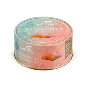 Terra Felis saumon poulet - 80g