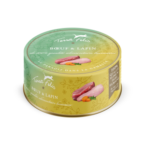 Terra Felis boeuf lapin - 80g