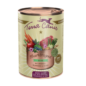 Terra Canis Beef Stew, Broccoli - 385g