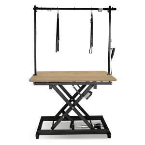 Table de toilettage électrique CARACTERE - 120x60cm - chêne