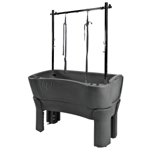 Baignoire sur pied en polyéthylène 135x73 - Ardoise