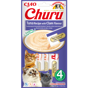 Inaba Ciao Churu Cat - Tuna and Clam