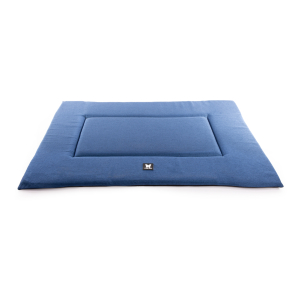 Tapis plat rectangulaire - Classique bi-color 707 - T120 - bleu