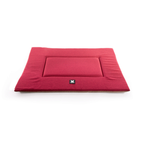 Tapis plat rectangulaire - Classique bi-color 707 - T120 - rouge