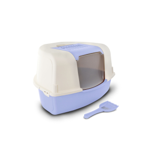 Maison de toilette pour angle - multicolore