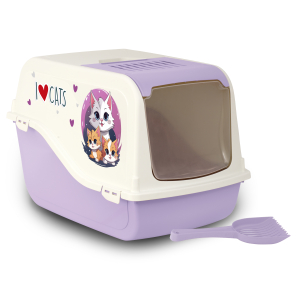 Cat toilet house Chewing Cat