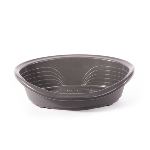 Plastic basket - T38 - grey