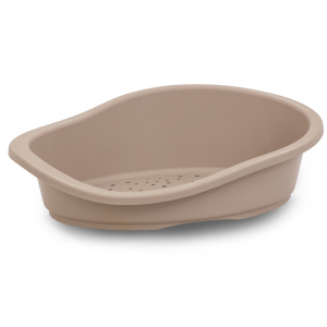 Plastic basket - T110 - brown