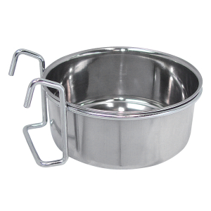 Support et gamelle en inox  - 950ml