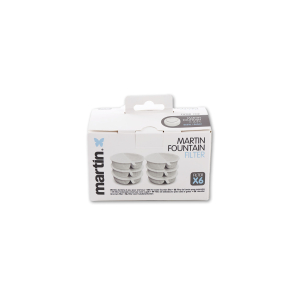 Lot de 6 filtres pour fontaine - universel