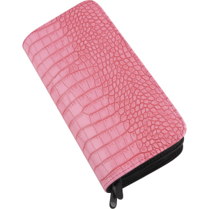 Pochette pour ciseaux et peignes - Vivog - Rose motif alligator
