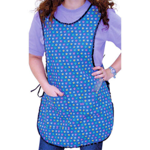 Blouse de toiletage à motifs - Vivog - S/M - Bleue