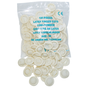 Doigtiers en latex - Vivog - M - Lot de 100