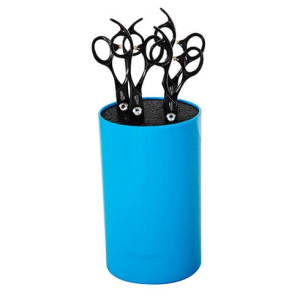 Porte ciseaux de table - Vivog - Bleu