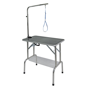 Table de toilettage pliante bois STAR UNIVERSAL - 81x51cm - noir
