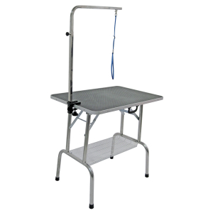 Table de toilettage pliante bois STAR UNIVERSAL - 90x60cm - noir