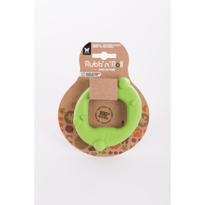 Floating rubber ring - Rubb'n'Float - 11cm - green