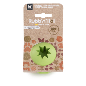 Rubber Treat Ball - Rubb'n'Treats - 7cm - green