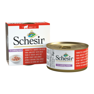 Schesir thon et boeuf riz - 85g
