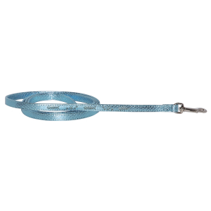 Set collier et laisse - Fleackering - Bleu