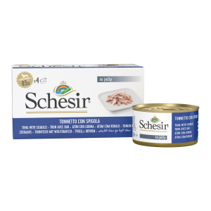 Schesir thon bar chien en gelée multipack - 4x85g
