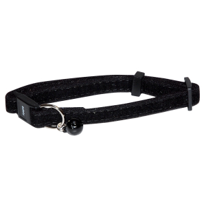 Collier en cuir - Feutrine - 10-20 - Noir