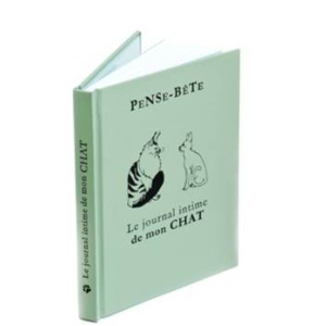 Journal intime pour chat - vert