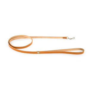 Leather strip - Straight cut - 1m - Brown