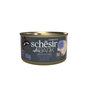 Schesir After Dark pâté poulet/canard - 80g