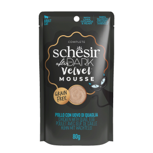 Schesir After Dark Velvet poulet/oeuf - 80g