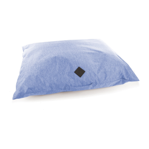 Coussin rectangle - Croisette - T90 - bleu