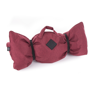 Plaid - Croisette - T115 - rouge