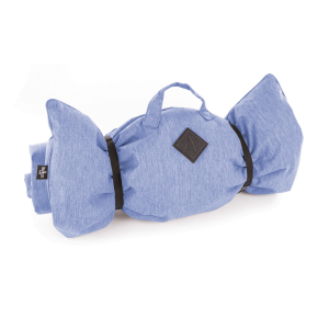 Plaid - Croisette - T115 - bleu
