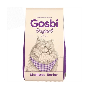 Croquette Gosbi Original Cat Sterilized Senior - 1kg x 1