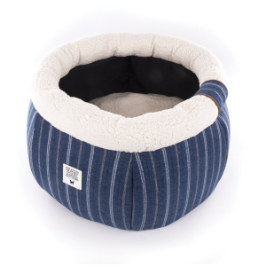Round wastebasket - Cricket - T47 - blue
