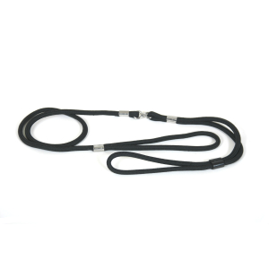 Laisse en nylon - Présentation  - 1m20 - 0.7cmn - noir