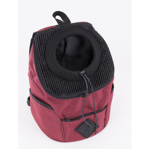 Sac de transport central - Croisette - rouge